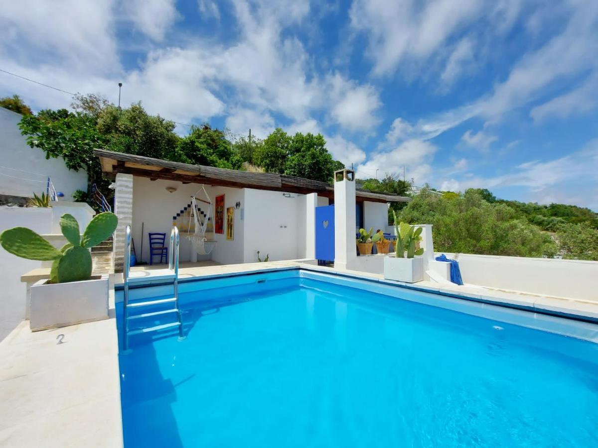 BLU SUITE COTTAGE SUL MARE e SWIMMING POOL Tricase Exterior foto